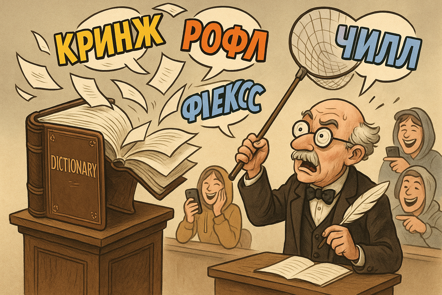 Мильон терзаний о русском языке. О словарях, «зумерских словах» и «новых нормах». Лекция