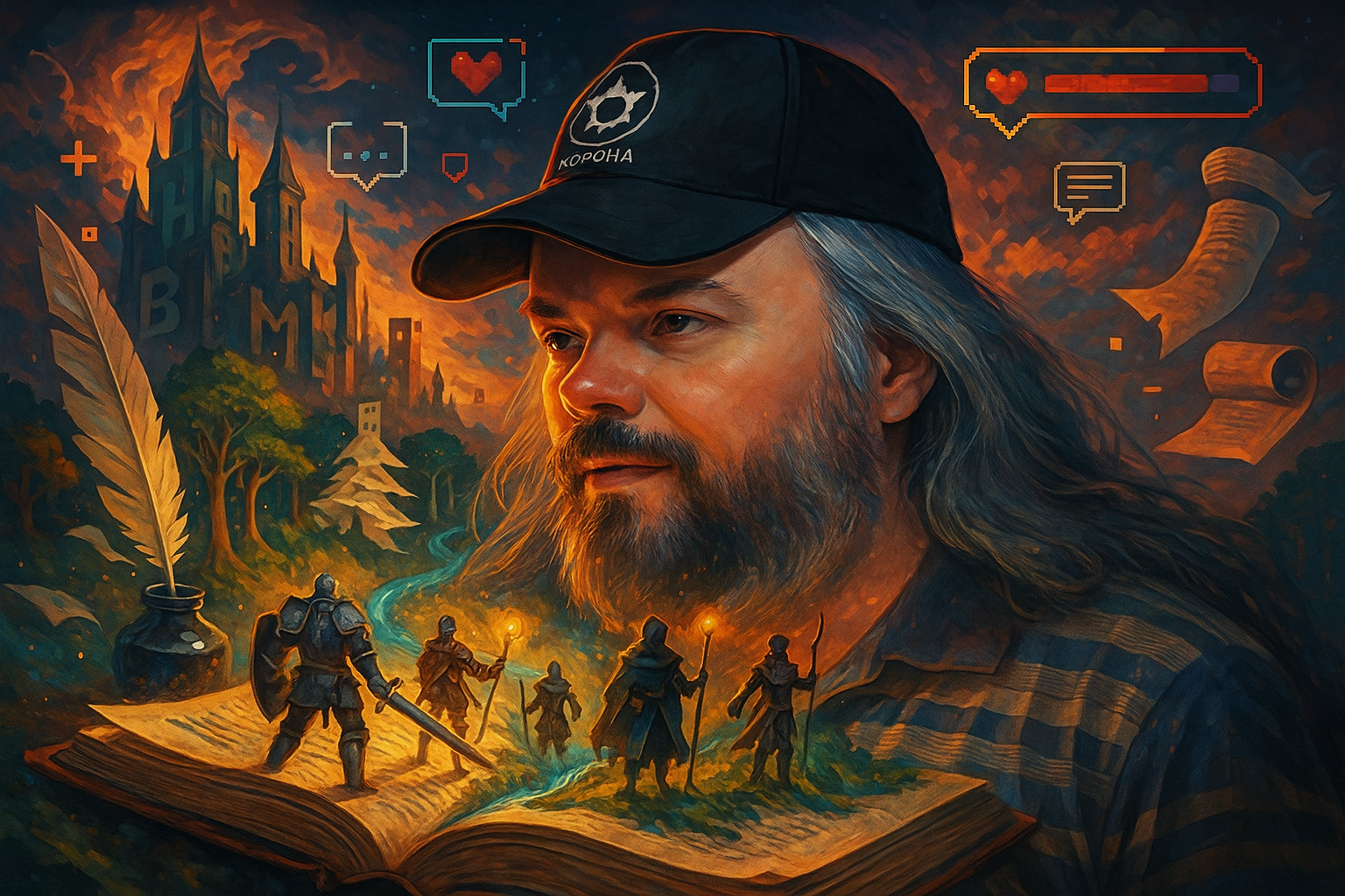 Как литература помогает создавать игровые миры. Лекция